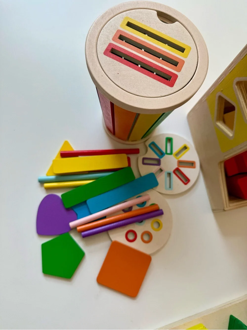 Melissa & Doug Wooden Shape Sorting and other Stacking Sets